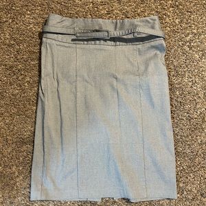 Straight pencil skirt